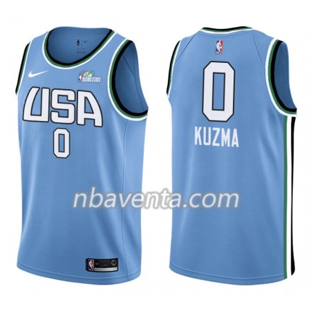 Camiseta Hombre Los Angeles Lakers Kyle Kuzma 0 Nike 2019 Rising Star Swingman
